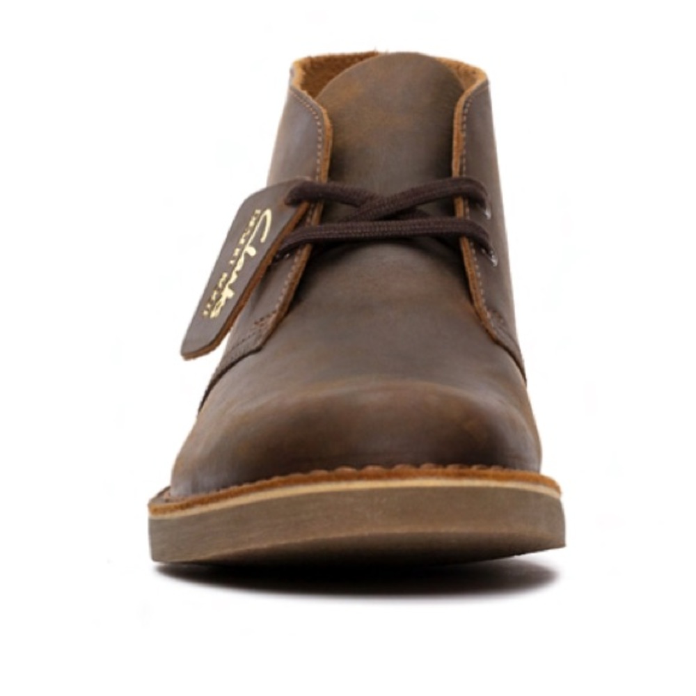 Clark’s Mens Evo Desert boot brown leather..